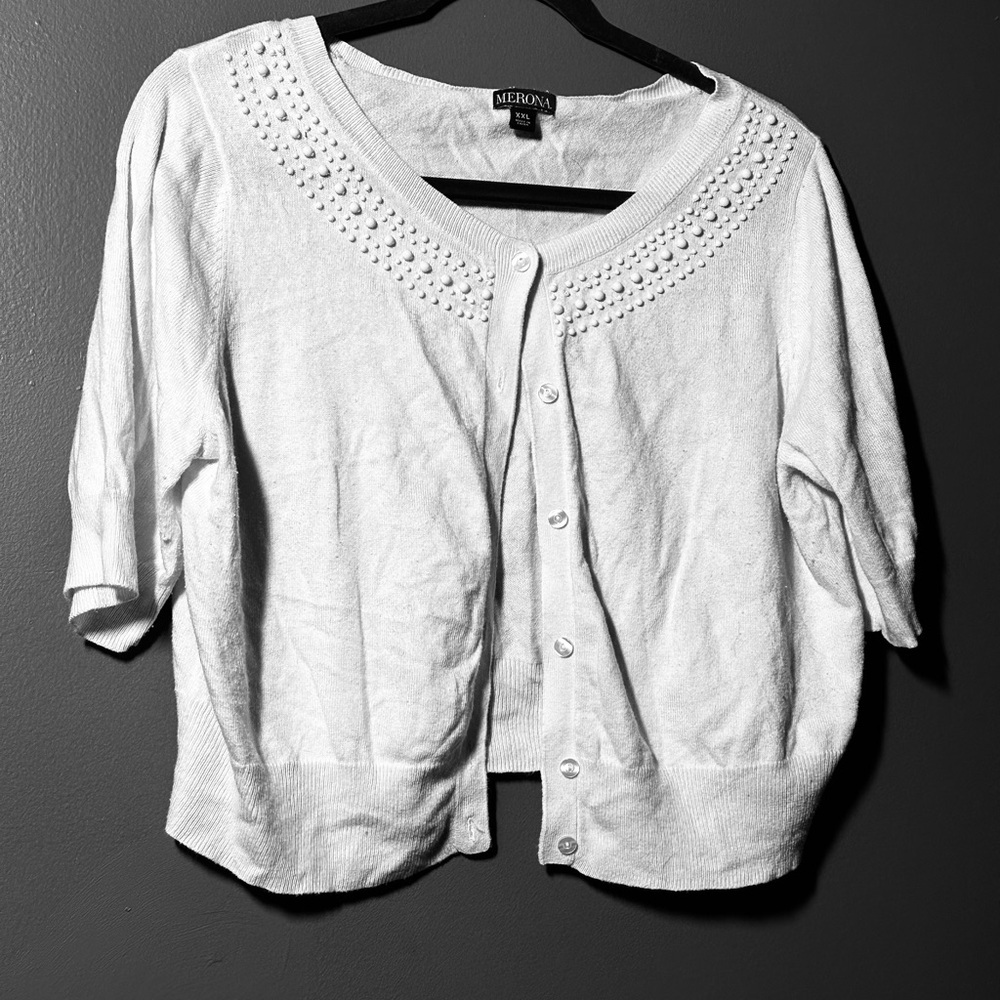 Merona Cream Knit Cardigan